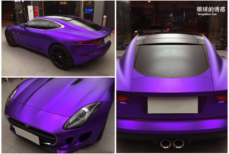 适用于不脱胶不褪色汽车改色膜碳纤维贴纸透光性高保护车膜撕不留胶