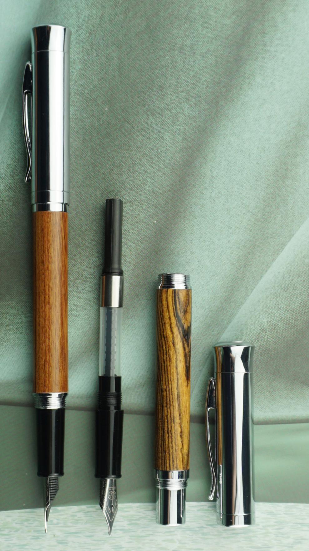 福林812钢笔木杆福林手工打磨26尖钢笔福林812书法笔效果好二次印象