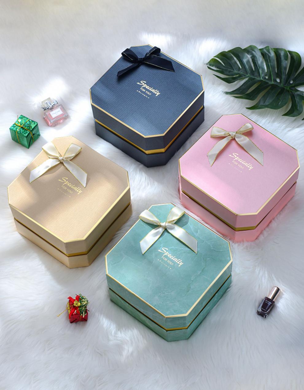 高档礼品盒礼盒空盒ins风包装盒送男女生生日礼物网红情人节日礼盒子