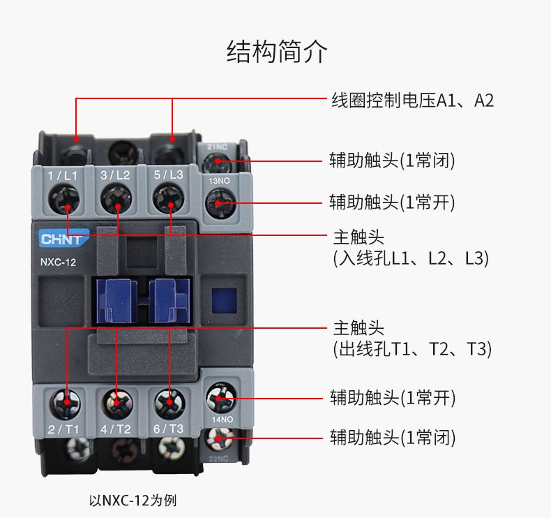 cjt120交流接触器图解图片