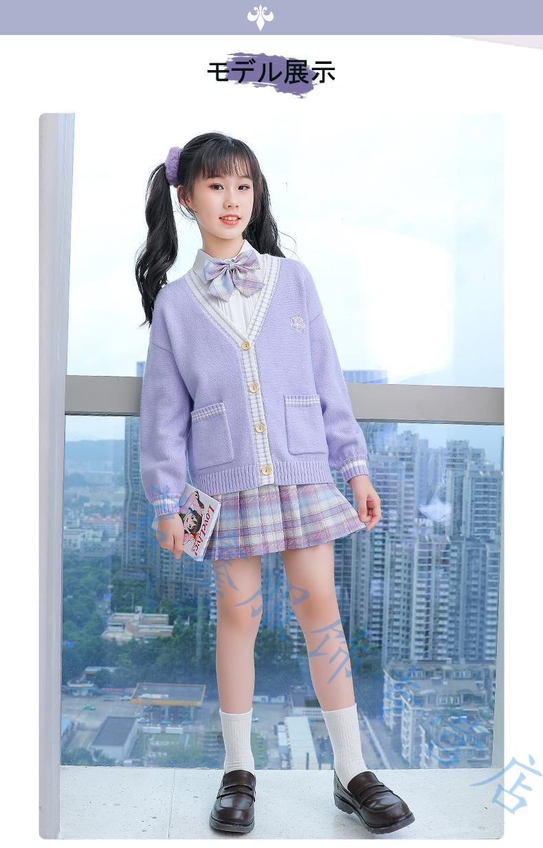 新款jk制服儿大童秋季小学生10女岁秋冬裙套装冬季水手服校服新年服