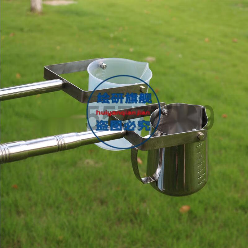 伸缩杆采水器污水河道采样桶井口管道取样器水质采样器5001000ml