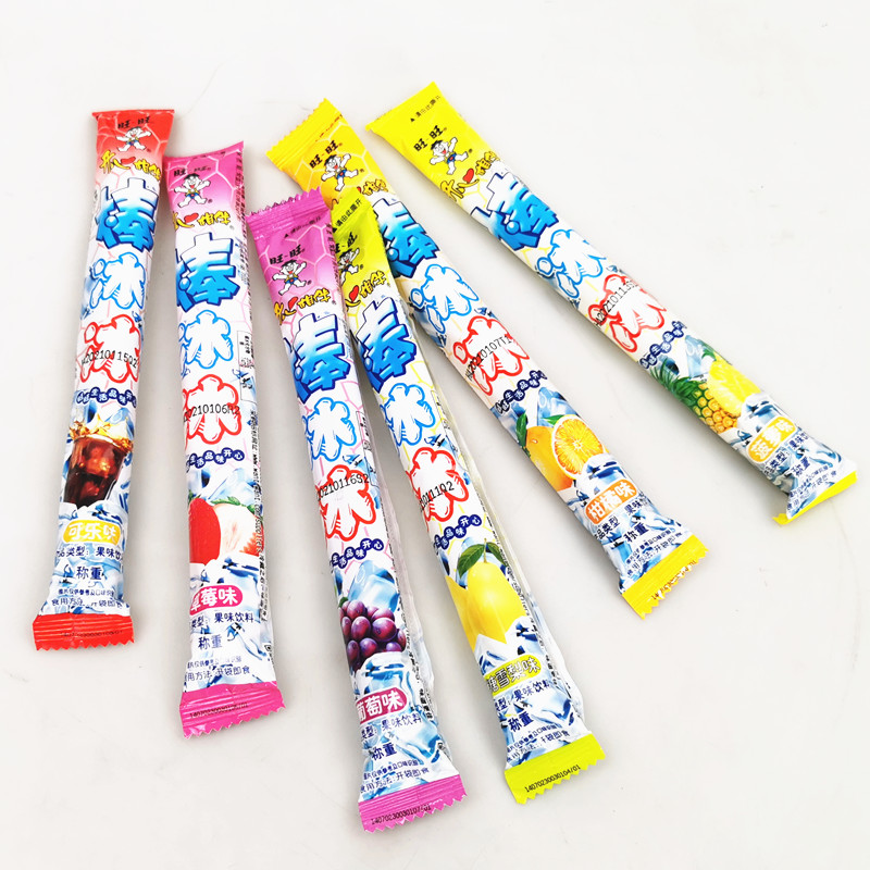 【臻选好物】旺旺碎冰冰家庭装78x8旺旺棒冰冰碎冰冰家庭装冰棒小根