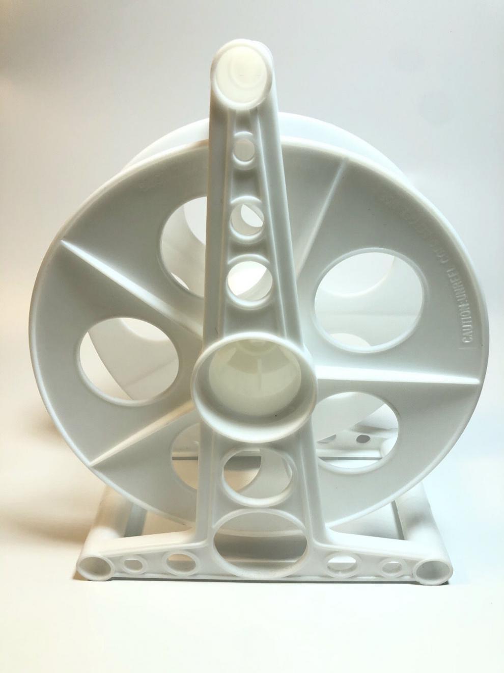 鎏金异彩卷线盘空盘绕线盘放线滚轮电线收纳盘收纳轱辘放线器线轴塑料