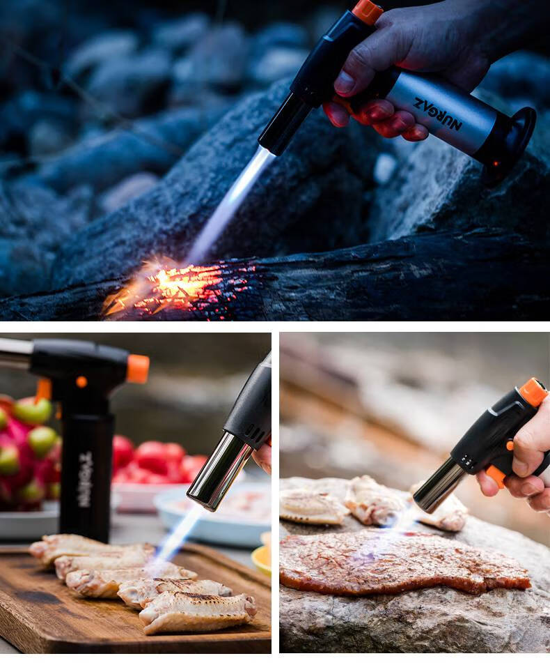 喷火抢厨房喷灯喷枪头烘焙烧猪毛小型烧金枪液化气家用厨房用喷火枪