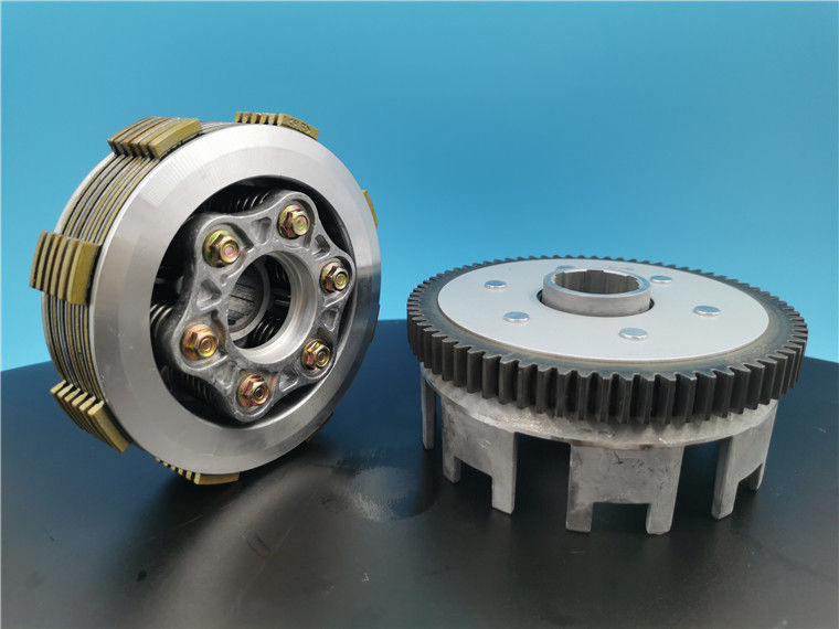 宗申隆鑫三轮车离合器总成小古175200250300重载加宽加硬6柱6片离合器