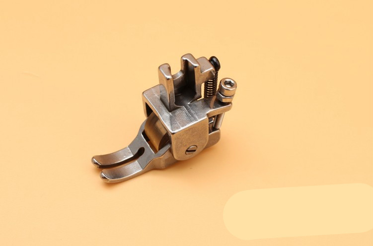 曦凰平车滚轮压脚 皮衣皮革 平缝车轮子压脚 缝纫机 平车厚料压脚 (胶