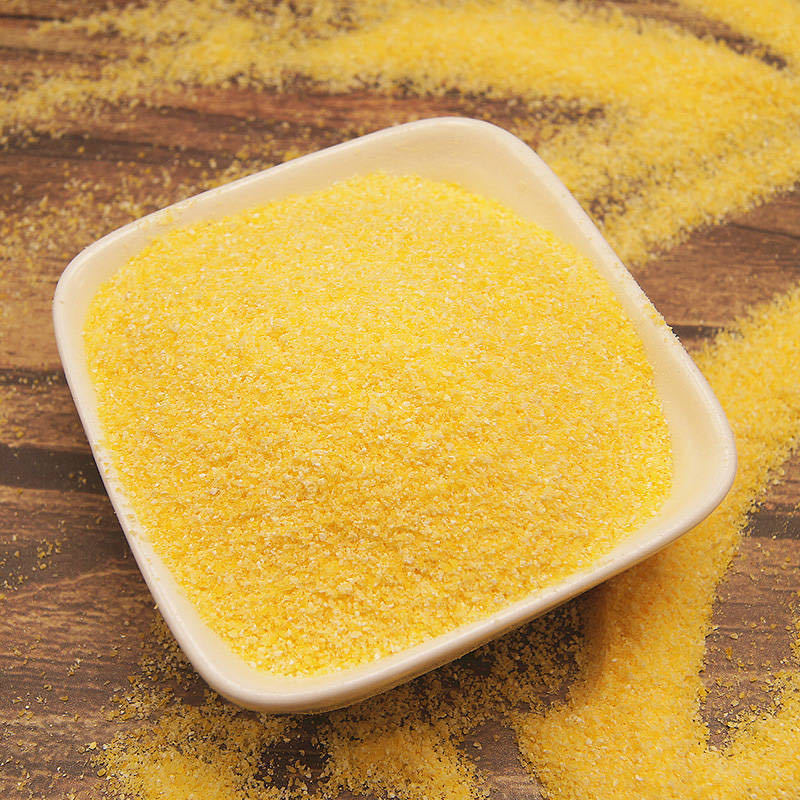 新黄玉米面粗细玉米面苞米发糕窝头粗粮杂粮煎饼做饭玉米糁黄面粉1斤