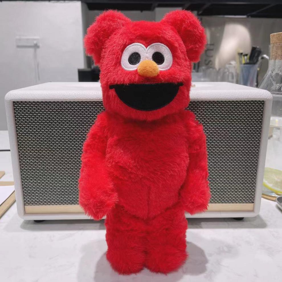 芝麻街甜饼怪cookiemonster毛绒玩偶暴力熊积木熊家用金银兔40028cm