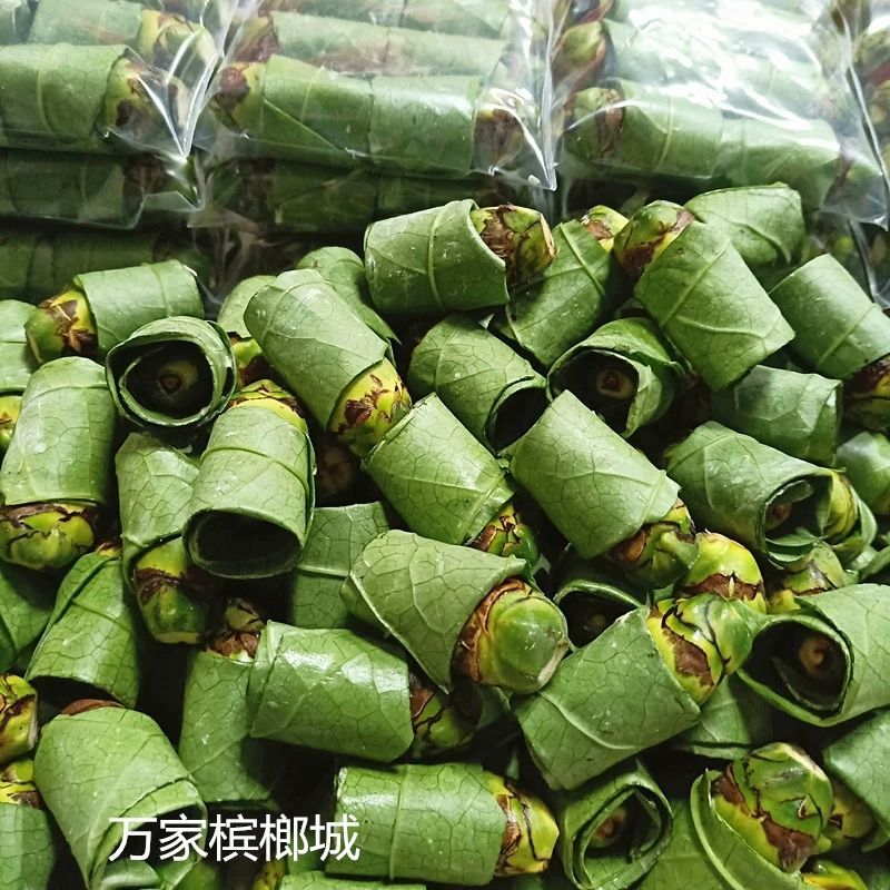 新鲜槟榔青仔6盒包叶3包双子星试吃装现做现发货的大颗青仔3包