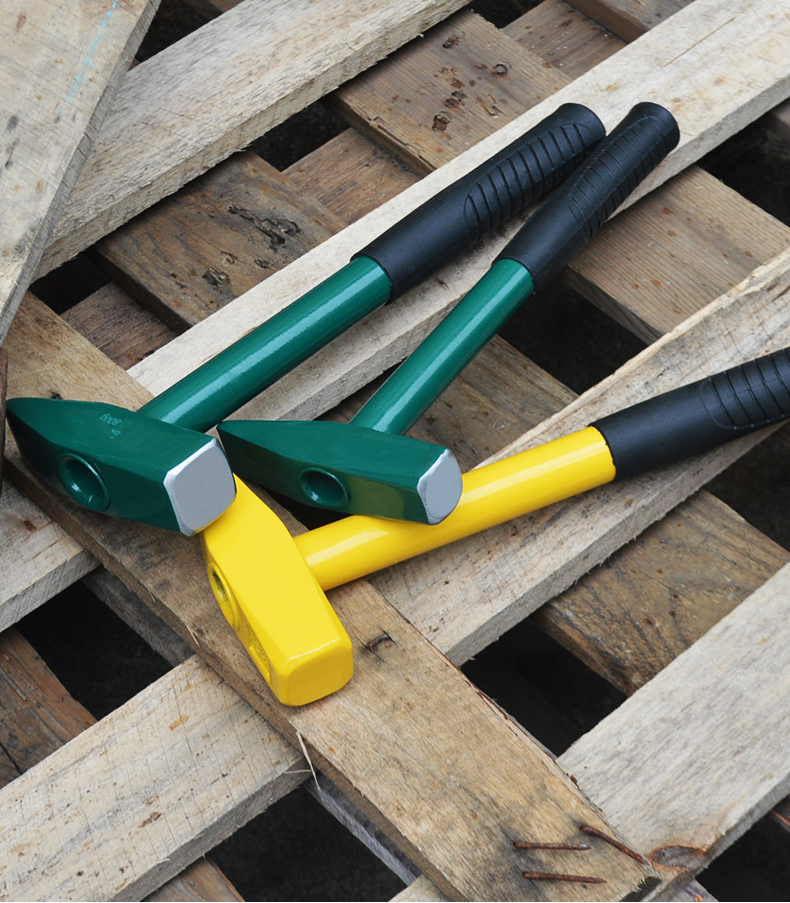 钢管柄钳工锤电工锤电焊锤敲渣焊渣锤子扁头线槽鸭嘴锤敲锈锤工业级