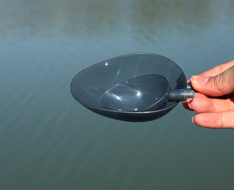 一味官网同款迷你不锈钢伸缩打窝勺抛饵杆调节打窝器远投便携定点投饵