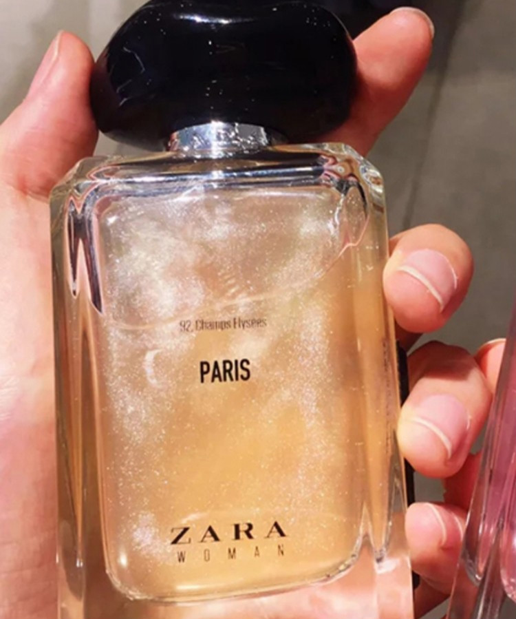 伊夏【情人节礼物】zara 萨拉米兰曼纽二世大道女士淡香水 流沙金粉