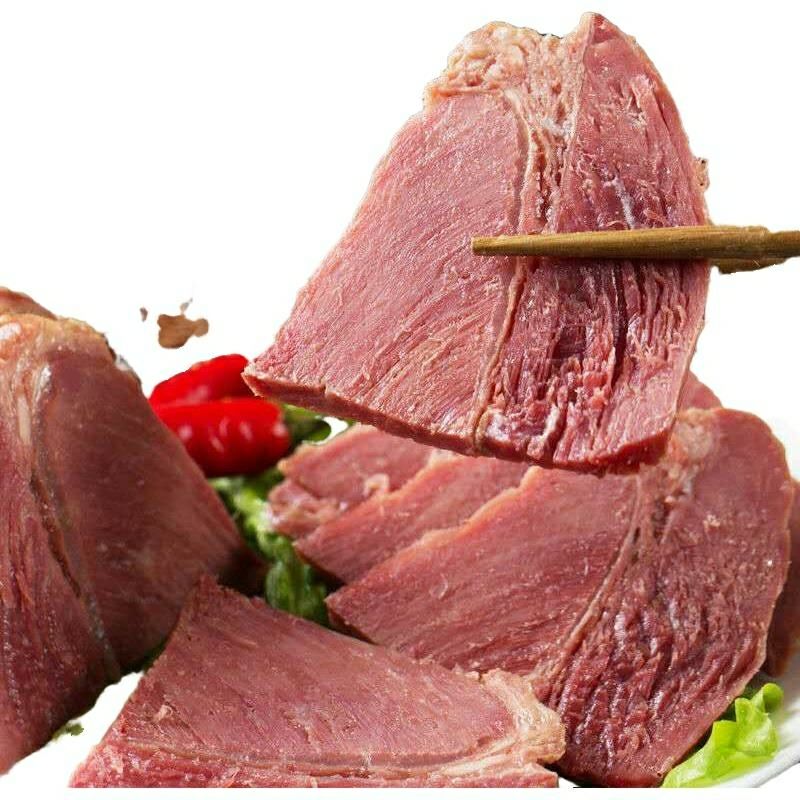 老庙牛肉牛肉零食河南特产滑县老庙鲜牛肉3百年历史传统工艺非物质