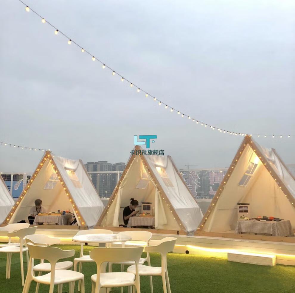 5*2.3防腐木 防雨牛津布2人 买帐篷送【图片 价格 品