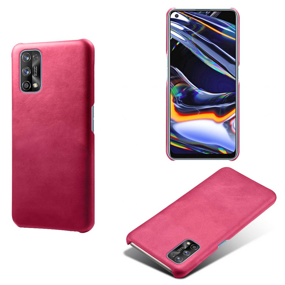 亿壳适用oppo realmex7pro保护套小牛纹手机壳皮质半包硬壳轻薄半包男