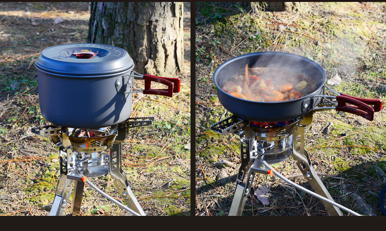 步林b16户外炉具便携液化气野炊灶具野外防风气炉大功率猛火炉头 b16