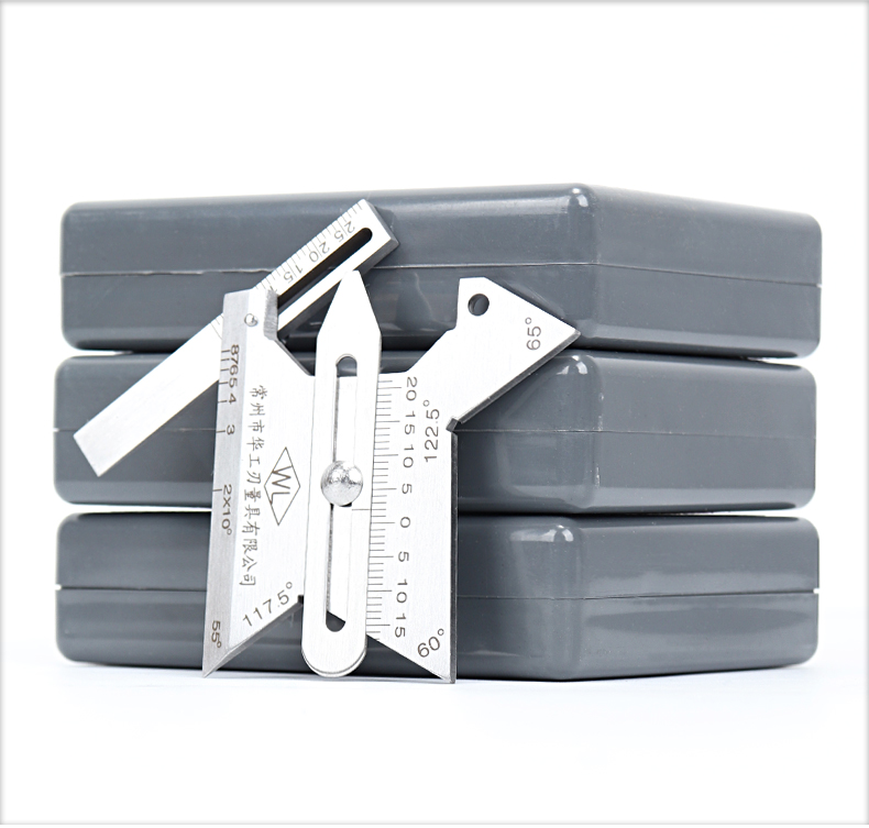 尺不准包退不锈钢焊接检验尺焊道焊脚尺寸测量尺焊检尺挽刻hjc30型