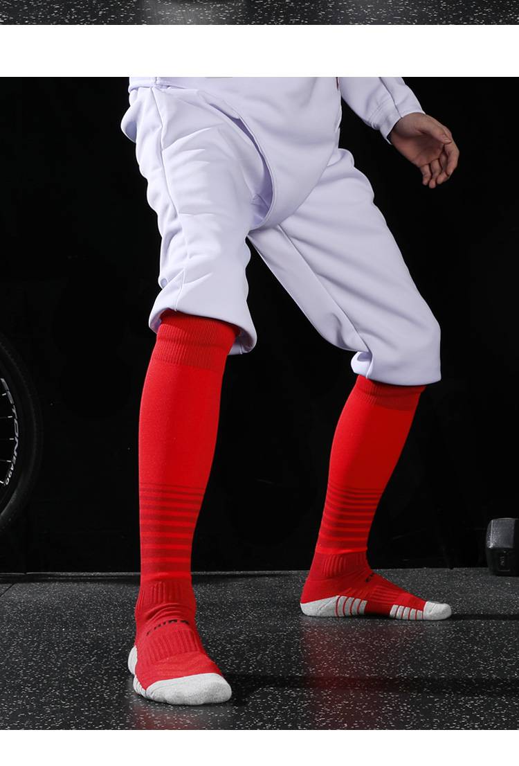 击剑袜 zhida制达夏季薄款击剑袜儿童少年成人毛巾底比赛训练运动袜