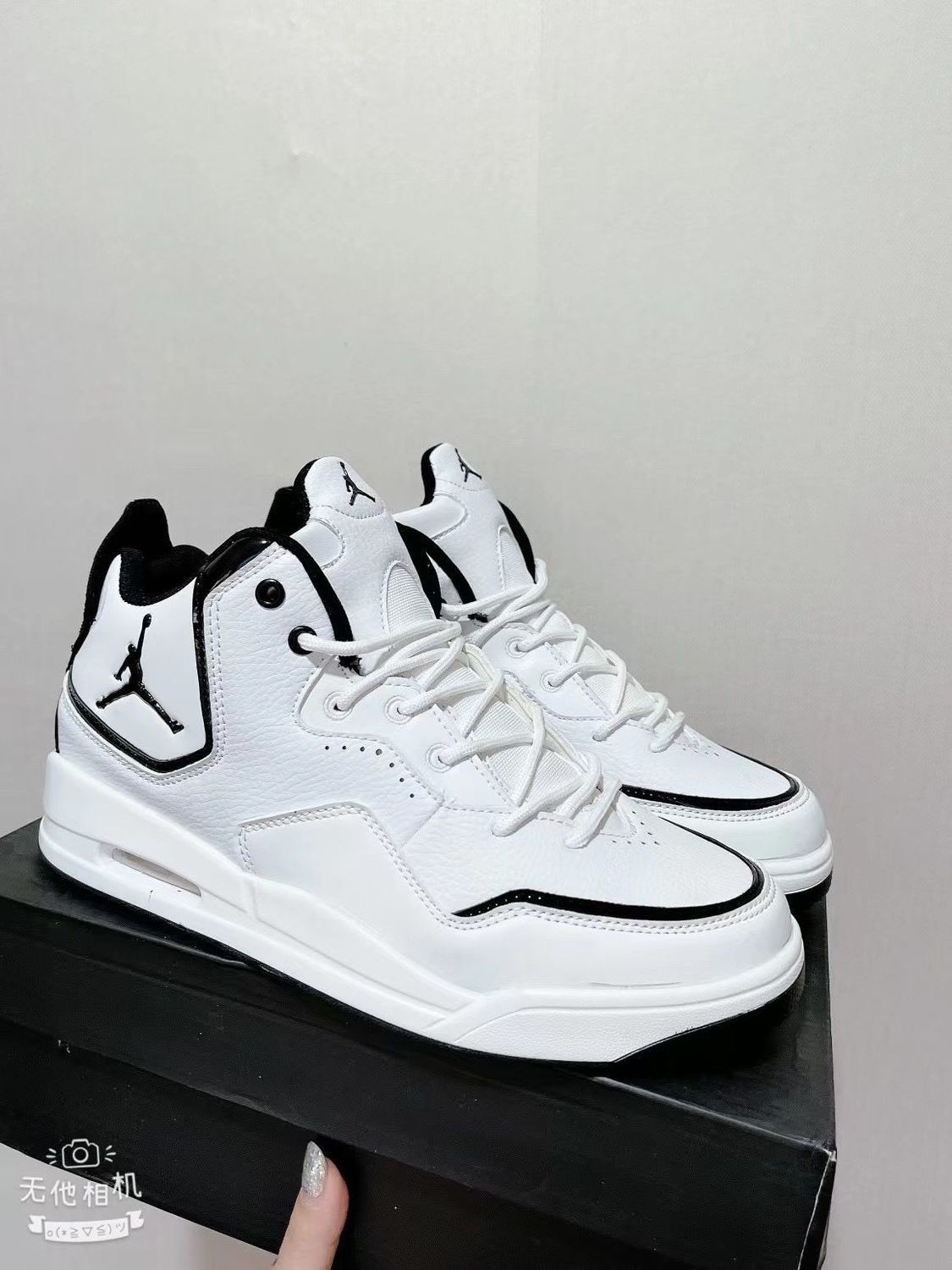 【官方自营旗舰店】aj23透藤原浩篮球鞋乔23男防滑耐磨摩擦有声音冬季