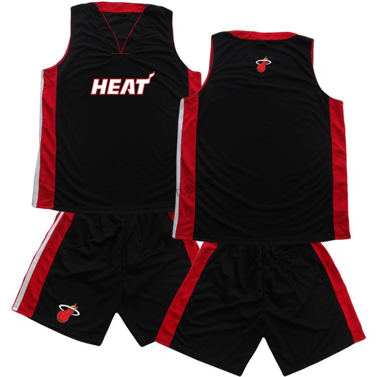 滕讯体育nba专营32号奥尼尔63韦德1波什比赛球衣篮球服套装定做加肥