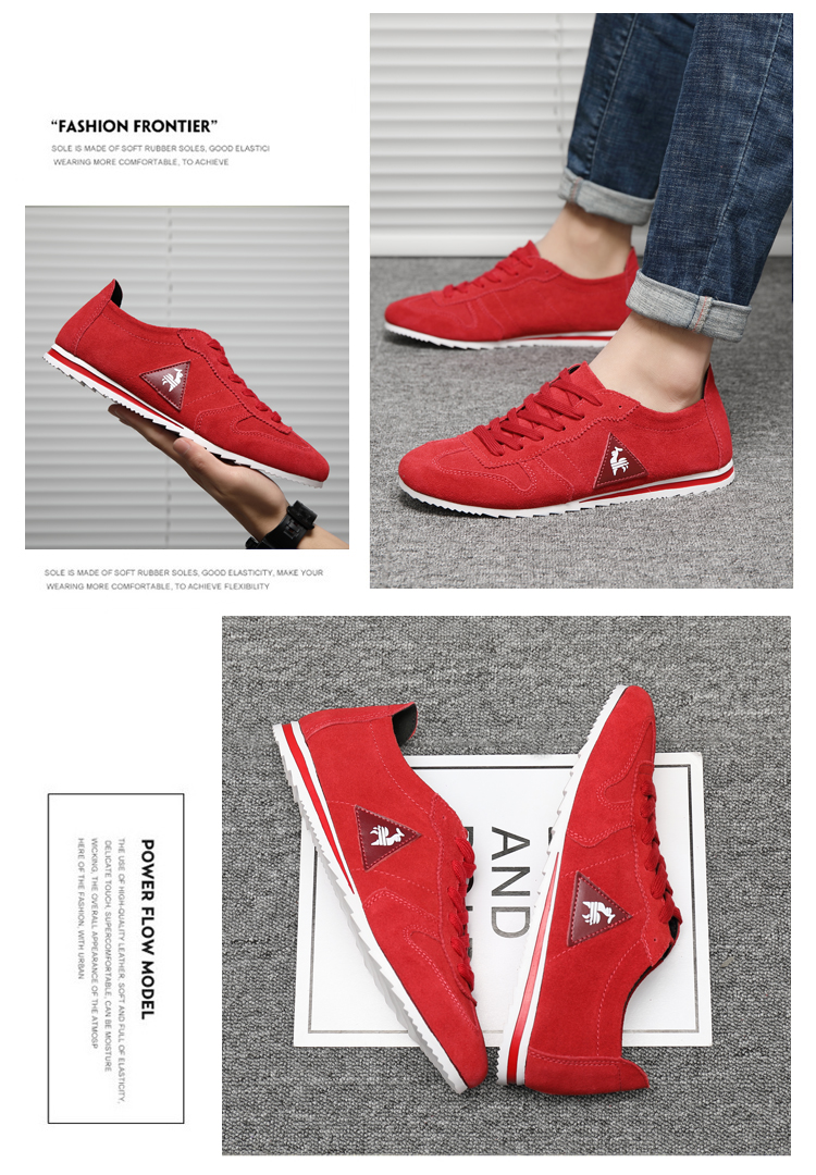 法国大公鸡乐卡夏季新款公鸡男鞋英伦板鞋公鸡情侣鞋百搭透气运动休闲