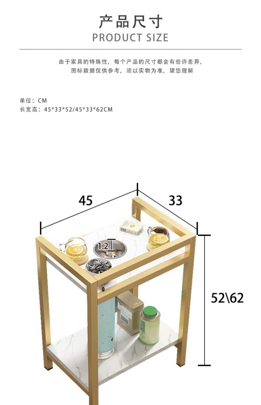 麻将棋牌茶水柜 麻将桌茶几茶水架麻将机棋牌室专用边几现代可移动
