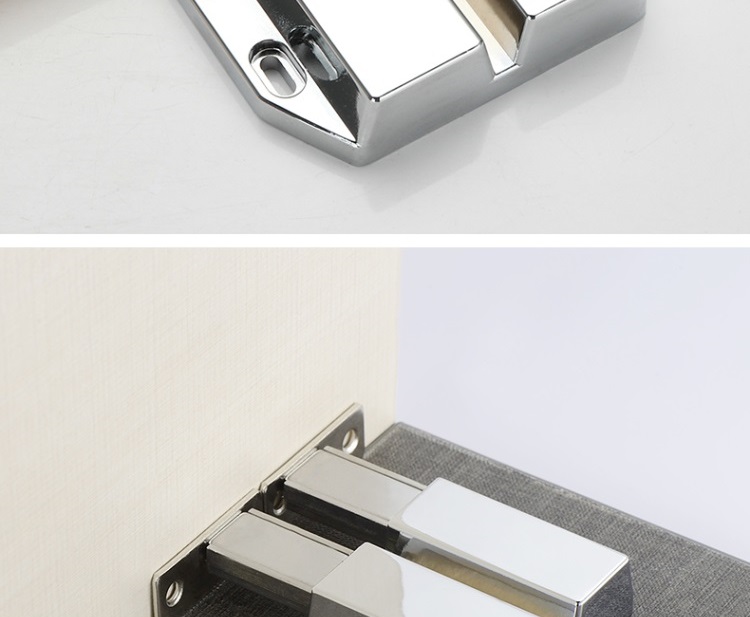 磁吸柜门吸铁石磁碰房门门碰珠大衣柜门吸锁扣柜子磁铁吸合器深灰色