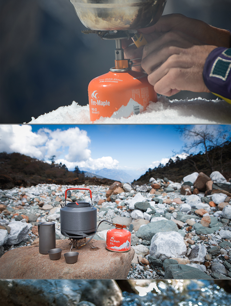火枫气罐 户外炉具 野外炊具 g2/g5/g3户外燃料扁气罐野营烧烤燃料