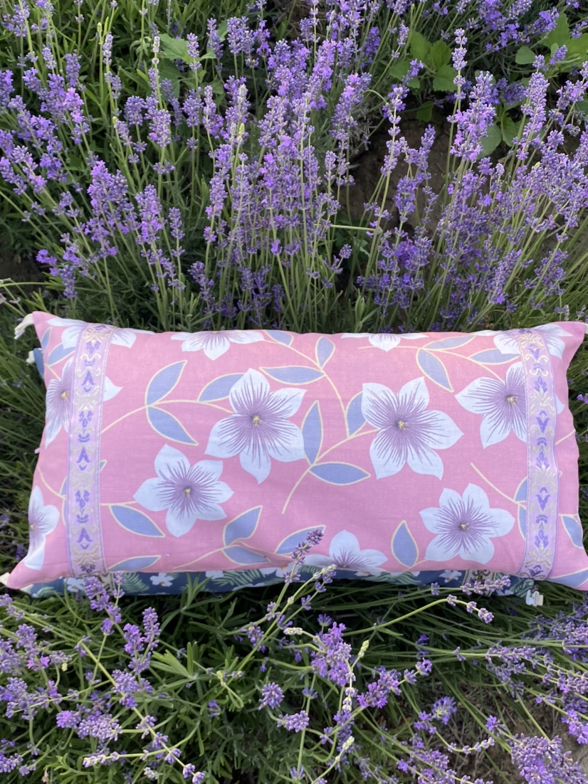 新疆伊犁纯薰衣草枕头 薰衣草填充纯花枕头小方枕头单个装安神眠驱蚊