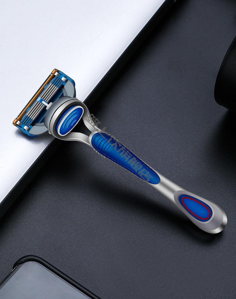 德国进口5层剃须刀片通用五层手动剃须刀洁锐男士手动刮胡刀刮脸刀 1