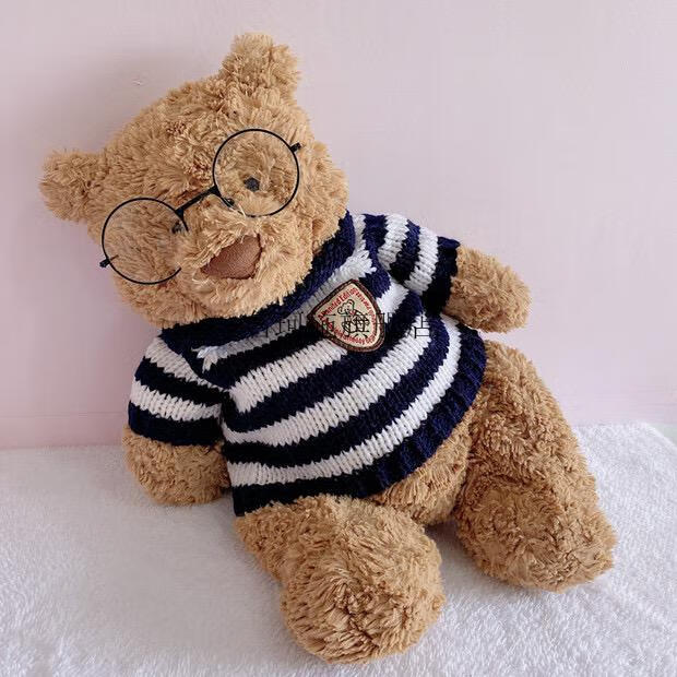 巴塞罗熊衣服英国jellycat巴塞罗熊衣服胖胖熊bartholomew熊娃衣