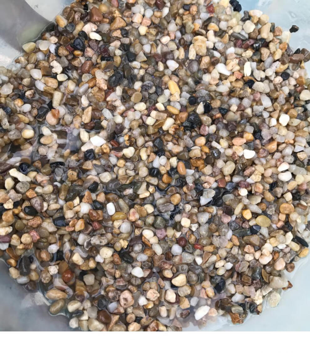鱼缸里的小沙石天然鱼缸底砂造景沙子粗沙水族箱多肉装饰铺面砂石河沙