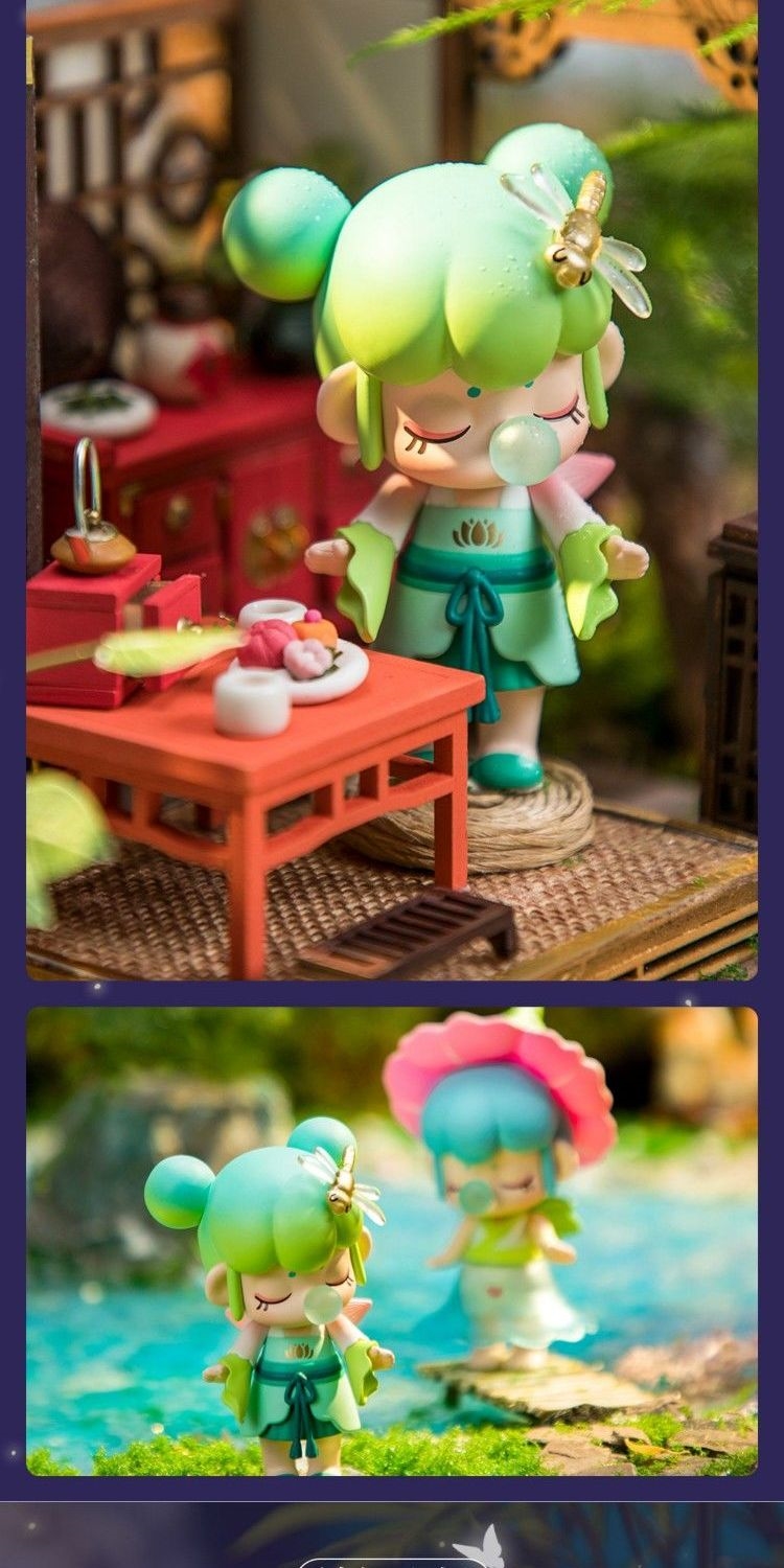 吹泡泡的女孩盲盒祖国版林深不知处盲盒吹泡泡女生女孩10元以下2022网