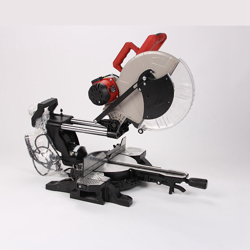 皮带式拉杆推拉式铝合金切割机介铝机木材锯铝机10寸12寸 12寸 切铝