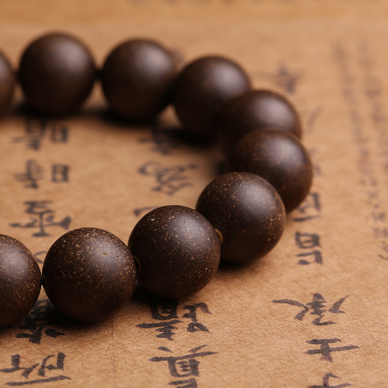 龙涎香手串天然合香珠手串古法龙涎香珠沉香佛珠手链纯手工木质男女