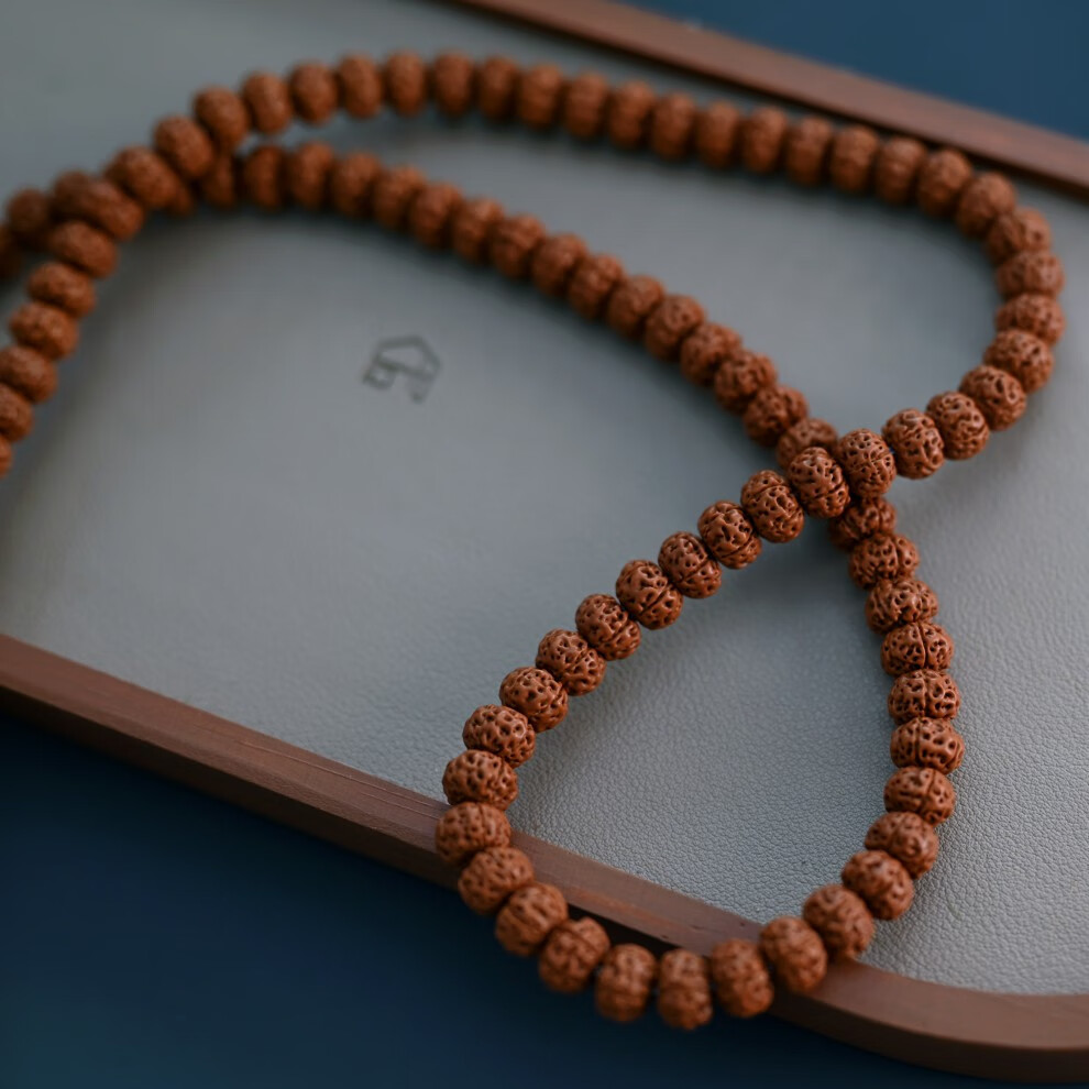 青鹊凰【老树南瓜】黑马出品矮桩飞碟南瓜双龙小金刚菩提108颗单圈