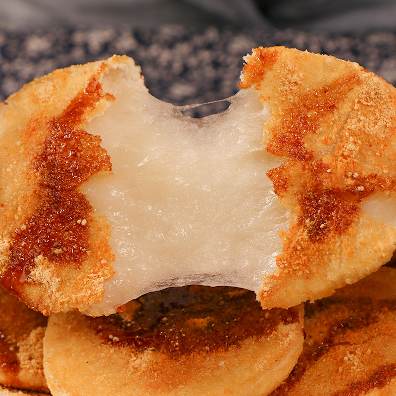 纯糯米糍粑正宗湖南四川特产单独包装脆皮年糕农家手工红糖粑粑1500g