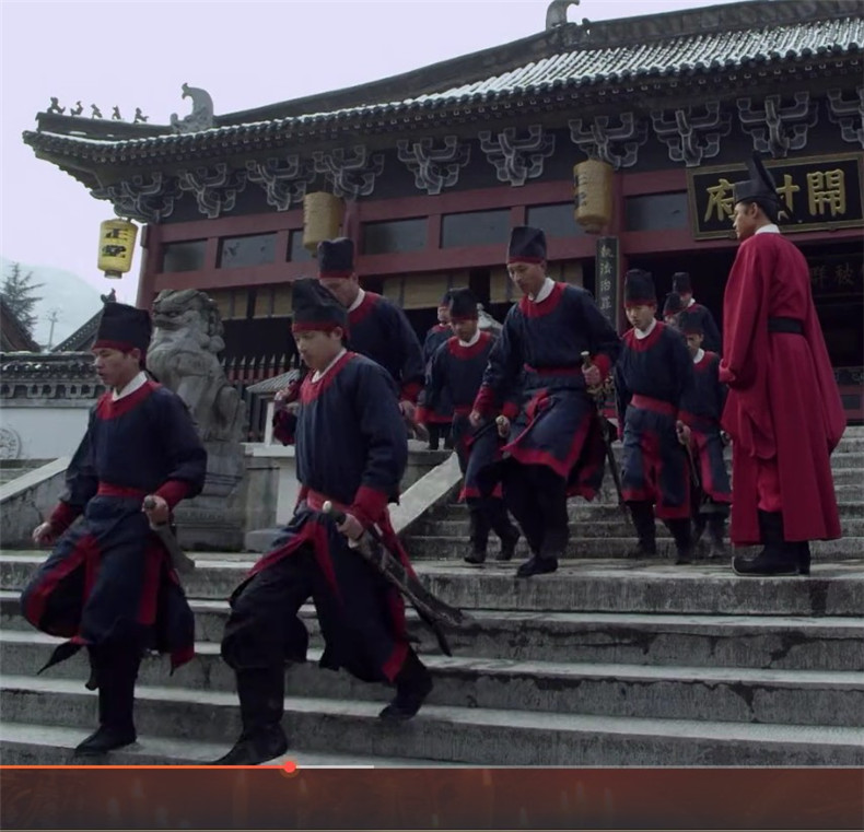 宋朝官服演出服话剧衙役服装捕头师爷轿夫狱卒衣服明朝官服160