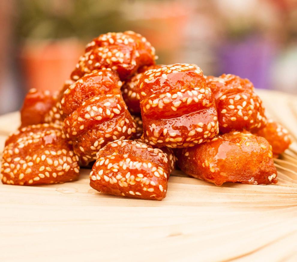 河南特产羊角蜜蜜三刀正宗老式传统糕点果子休闲零食 羊角蜜试吃款