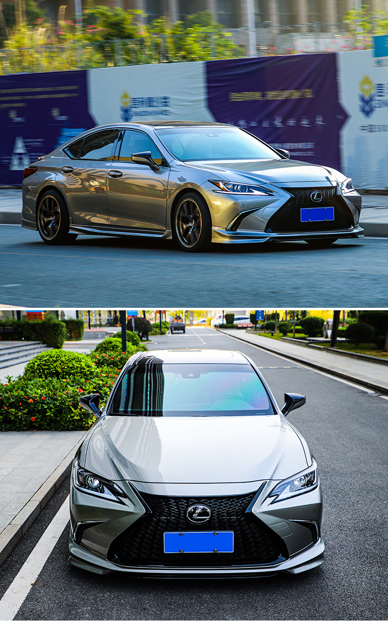 桥运安 雷克萨斯es200改装大包围中网前脸运动版es300