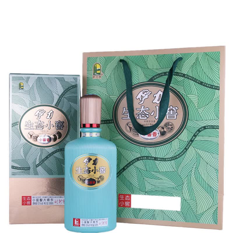 恬女神伊力生态小窖新疆伊力特生态小窖礼盒白酒浓香型50度500ml6瓶