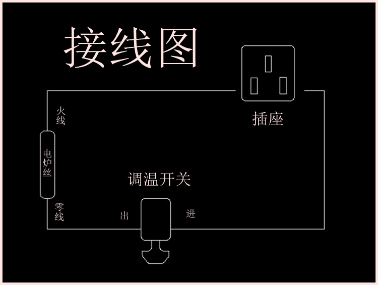 电炉调温开关控制调压器3000w温控器开关耐高温大功率通用型配件 通用