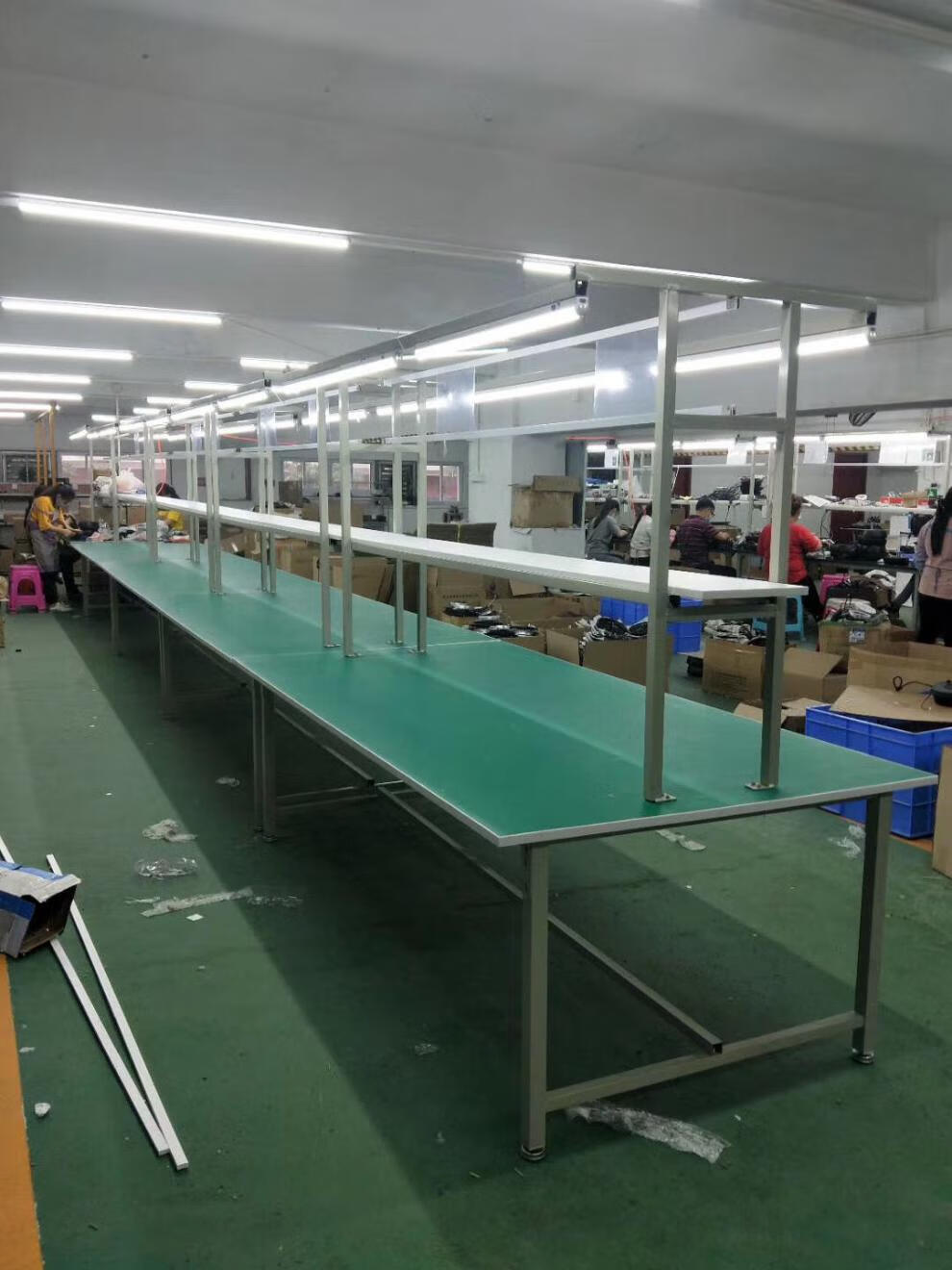 工作台车间生产拉线装配台桌包装流水线维修操作台平台张1200宽400高