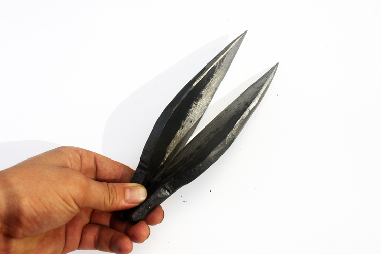 手工锻打刮刀竹篾刀毛竹匠工具竹子刮刀毛竹拉刀毛竹匀细刀定制一副2