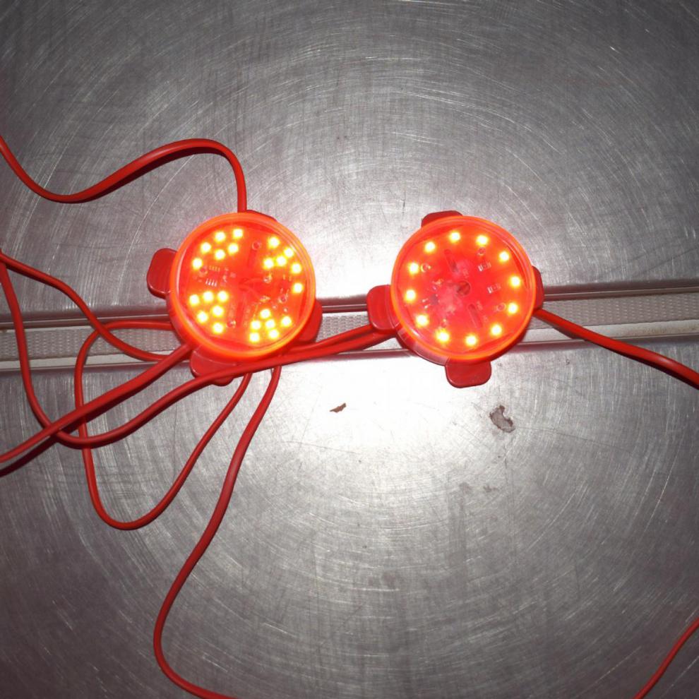 led灯笼灯芯专用灯泡超亮led灯绒布铁口通用配件户外防水伴侣12灯珠4