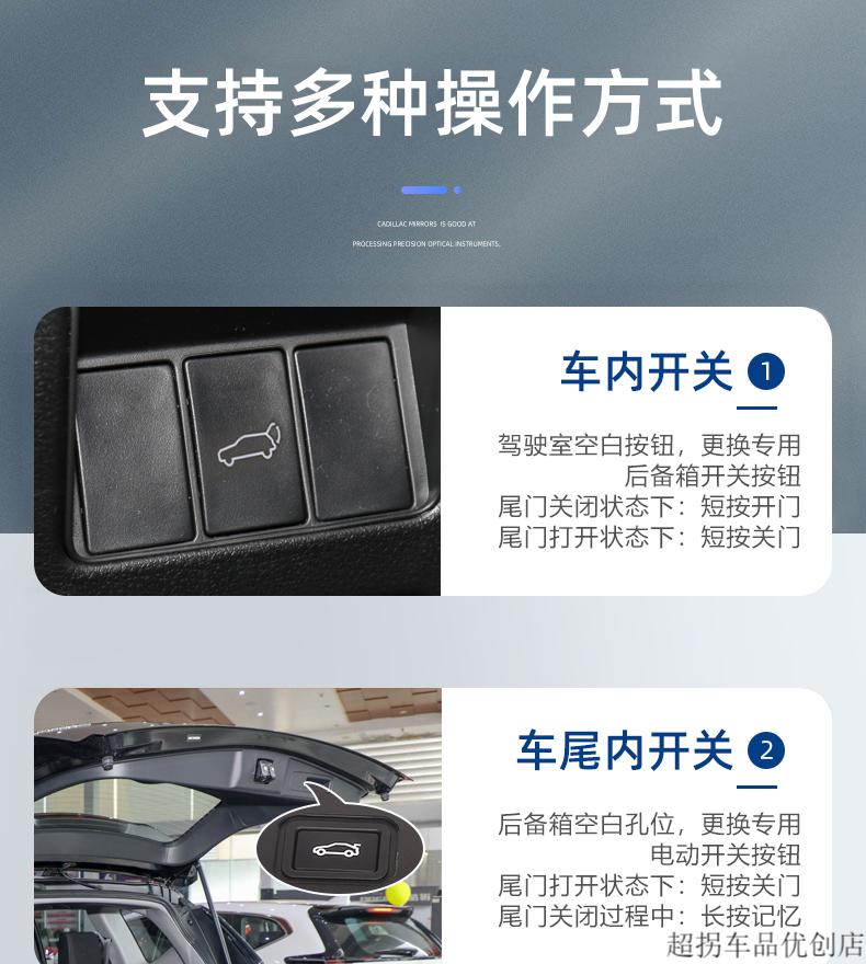 适用于本田crv皓影雅阁冠道奥德赛艾力绅缤智电动尾门改装后备箱定制