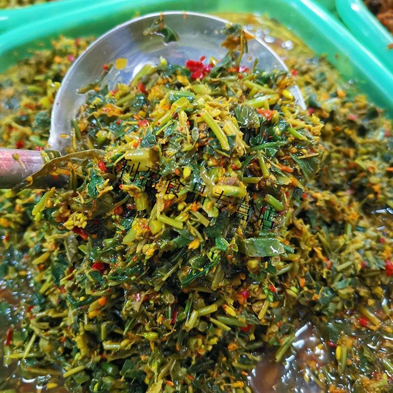 云南施甸菜花腌菜2斤农家油菜花水腌菜酸菜泡菜下饭菜傣味菜苔油菜花