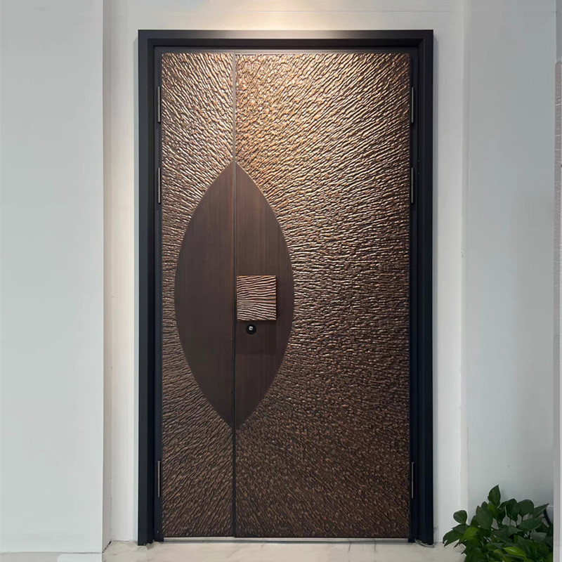 甲级防盗门家用进户门智能铸铝门装甲门入户门轻奢子母门单门大门沾运