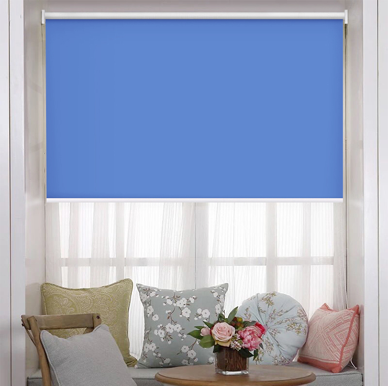 卷帘定制隔热百叶窗帘升降免打孔卫生间办公室厨房遮光广告手拉式